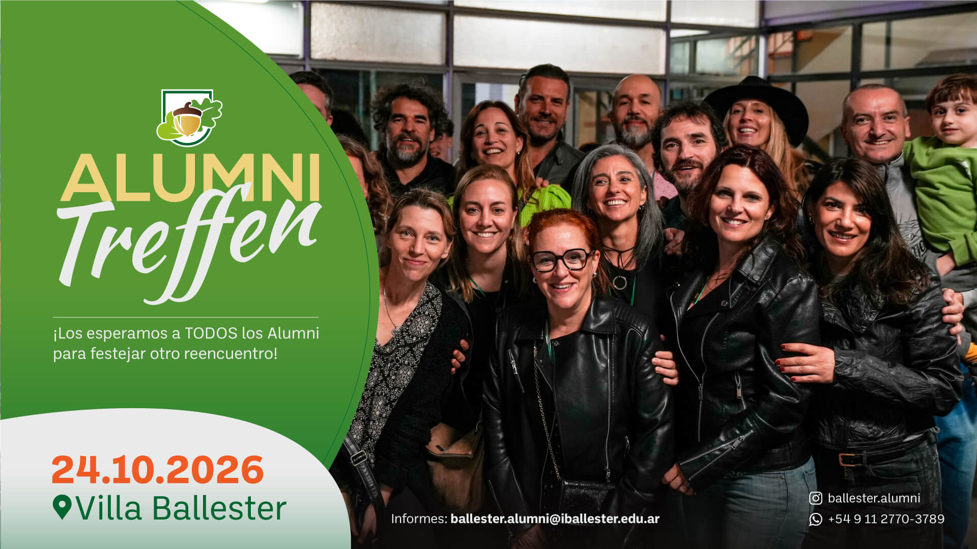 Alumnis en encuentro de Egresados
